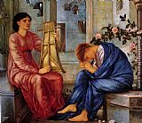 Burne-jones Paintings - The Lament by Edward Burne-Jones
